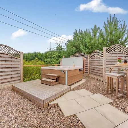 Lochinvar - Clydesdale Log Cabin With Hot Tub エイドリー エクステリア 写真