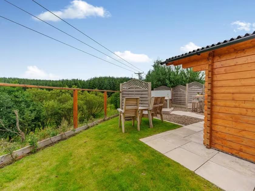 Lochinvar - Clydesdale Log Cabin With Hot Tub エイドリー エクステリア 写真